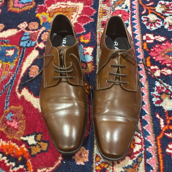 THE RAIL 'Stark' Cap Toe Derby, Brown Leather, Mens Size 8 - 8.5 US / 42 - Picture 3 of 7